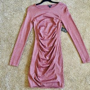 EXPRESS Long sleeve party dress NWT
